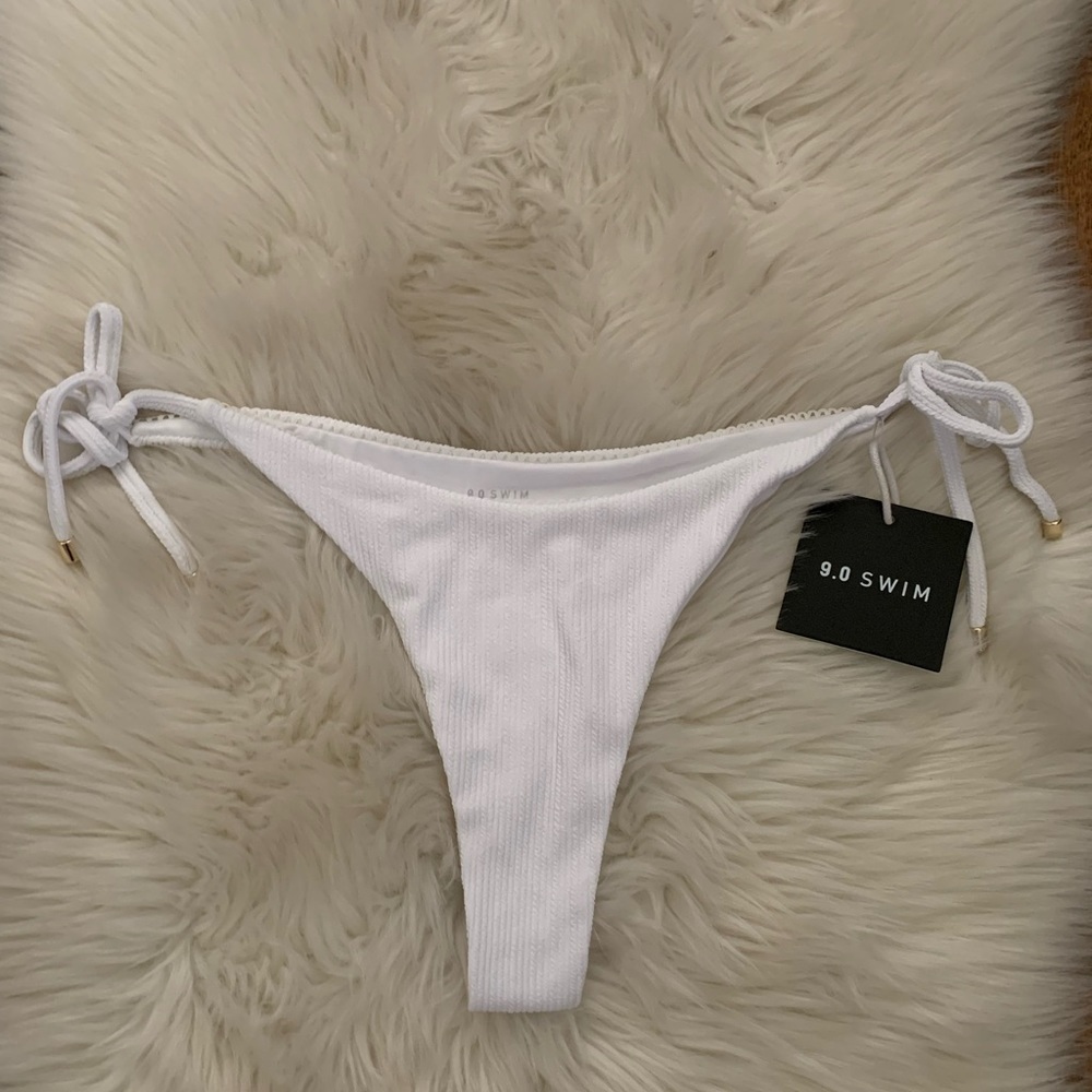 9.0 Swim Whit Bikini Bottom Size 10 beachwear sexy summer NWT